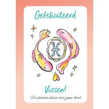 Jill | Verjaardagskaart | Vissen | Giant Card