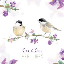 Michelle Dujardin | Zomaar kaart | opa en oma | Square Card