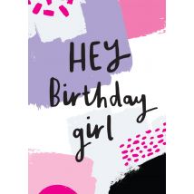 Mifkins | Natalie Alex | Verjaardagskaart | birthday girl | Giant Card