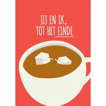 Jolly Awesome | Liefdeskaart | tot het einde | Giant Card