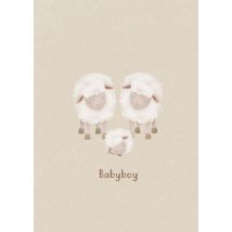 Little Dutch | Geboortekaart | Schaap | Giant Card