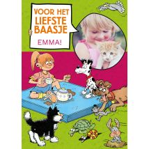 Jan van Haasteren Junior | Dierendag | foto | Standard Card