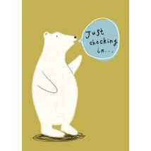 Greetz | Zomaar kaart | Just checking in | Postcard