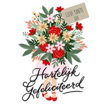 Making Meadows | Okey Dokey design | Verjaardagskaart | tante | Large Card
