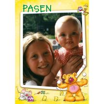 Doodles | Paaskaart | fotokaart | Large Card