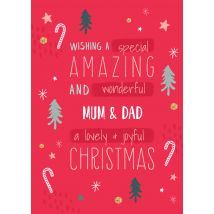 Studio Sundae | Kerstkaart | Vrolijk | Ouders | Standard Card