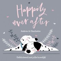 Disney | Huwelijkskaart | Dalmatians | Happily ever after | Square Card