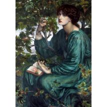 Klaas de Jong | Dante Gabriel Rossetti. De dagdroom | Large Card