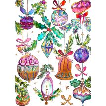 Jill | Kerstkaart | Kerstballen | Giant Card