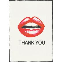 Sooshichacha Limited | Sooshichacha | Bedanktkaart | lippen | Postcard