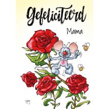 Doodles | Verjaardagskaart | muis | mama | Giant Card