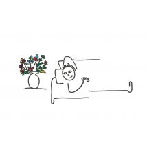 Eva Gans | Beterschapskaart | Bloemen | Voor hem | Giant Card