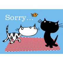 Fiep Westendorp | Sorry kaart | pim en pom | Standard Card