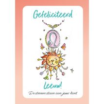 Jill | Verjaardagskaart | Leeuw | Giant Card