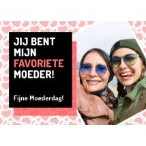 Love Repeat | Moederdagkaart | fotokaart | Large Card