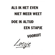 Loesje | Sterkte kaart | quote | Giant Card