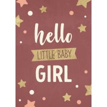 Papercute | Geboortekaart | meisje | Postcard