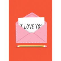 Charly Clements | Valentijnskaart | brief | Standard Card