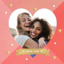 Luckz | Moederdagkaart | fotokaart | denken aan | Giant Square Card