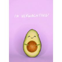 Jolly Awesome | Zwangerschapskaart | avocado | Giant Card