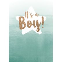 UK Greetings | Gender onthulling | It's a boy! | Postcard