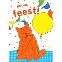 Dikkie Dik maakt zich klaar voor het feestje | Standard Card