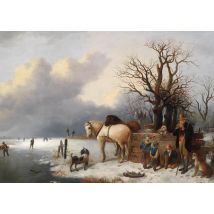 Klaas de Jong | Kunstkaart | Winter | Giant Card