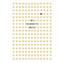 UK Greetings | Valentijnskaart | hartjes | oom | Giant Card