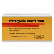 Tetracyclin 250mg Hartkapseln (3X30 St.) 90 St.
