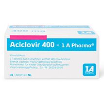 Aciclovir 400 mg Tabletten (Lippenherpes) 35 St.