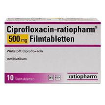 Ciprofloxacin 500mg Filmtabletten 10 St.