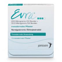 Evra® Verhütungspflaster 12 X 3 Pflasters