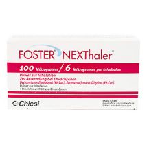 Foster NEXThaler 100 mcg / 6 mcg 3 Inhalatoren (360 Dosis)