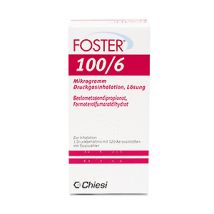 Foster Spray 100 mcg / 6 mcg 3 Spray (360 Dosis)