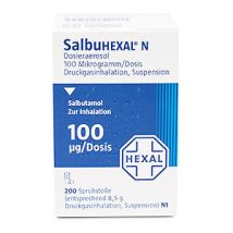 Salbuhexal Spray 100 mcg 1 Inhalator (200 Dosis)