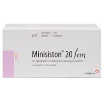 Minisiston 20 fem Überzogene Tabletten 252 St. (12X21 St.)
