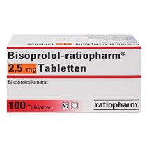 Bisoprolol Ratiopharm 2.5 mg 100 St.