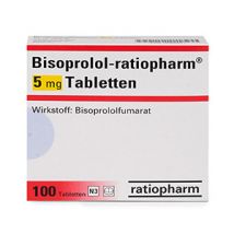 Bisoprolol Ratiopharm 5 mg 100 St.