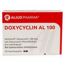 Doxycyclin 100mg Kapseln 40 St. (2x20 St.)