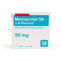 Metoprolol 1A Pharma 50 mg 100 St.
