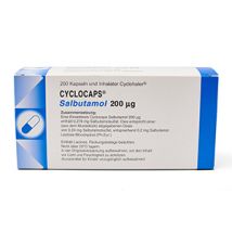 Cyclocaps Salbutamol 400 mcg 1 Inhalator + 60 Kapseln