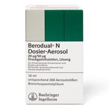 Berodual Spray 20 mcg/50mcg 10 ml (200 Dosis)