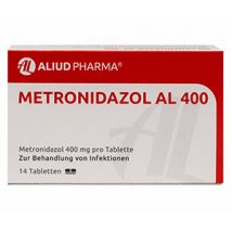 Metronidazol (Trichomonas vaginalis) 400mg 14 St.