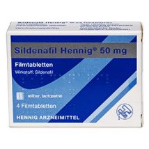 Sildenafil Hennig 50mg 4 St.