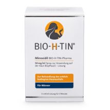 Minoxidil BIO-H-TIN Männer Spray 50 mg/ml 3 Sprays 60 ml