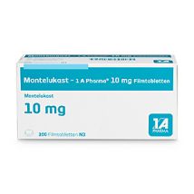 Montelukast 1 A Pharma 5 mg 20 St.