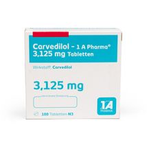 Carvedilol 12.5 mg 100 St.