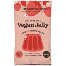 Just Wholefoods Vegan Jelly Crystals - Strawberry - 85g