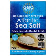 Geo Organics Atlantic Sea Salt Crystals - 250g