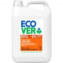 Ecover Floor Soap Refill - Orange & Lemon - 5L